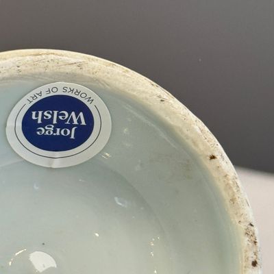 A rare Chinese blue and white 'Scholars Gathering' jug — foto 19