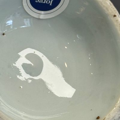 A rare Chinese blue and white 'Scholars Gathering' jug — foto 21