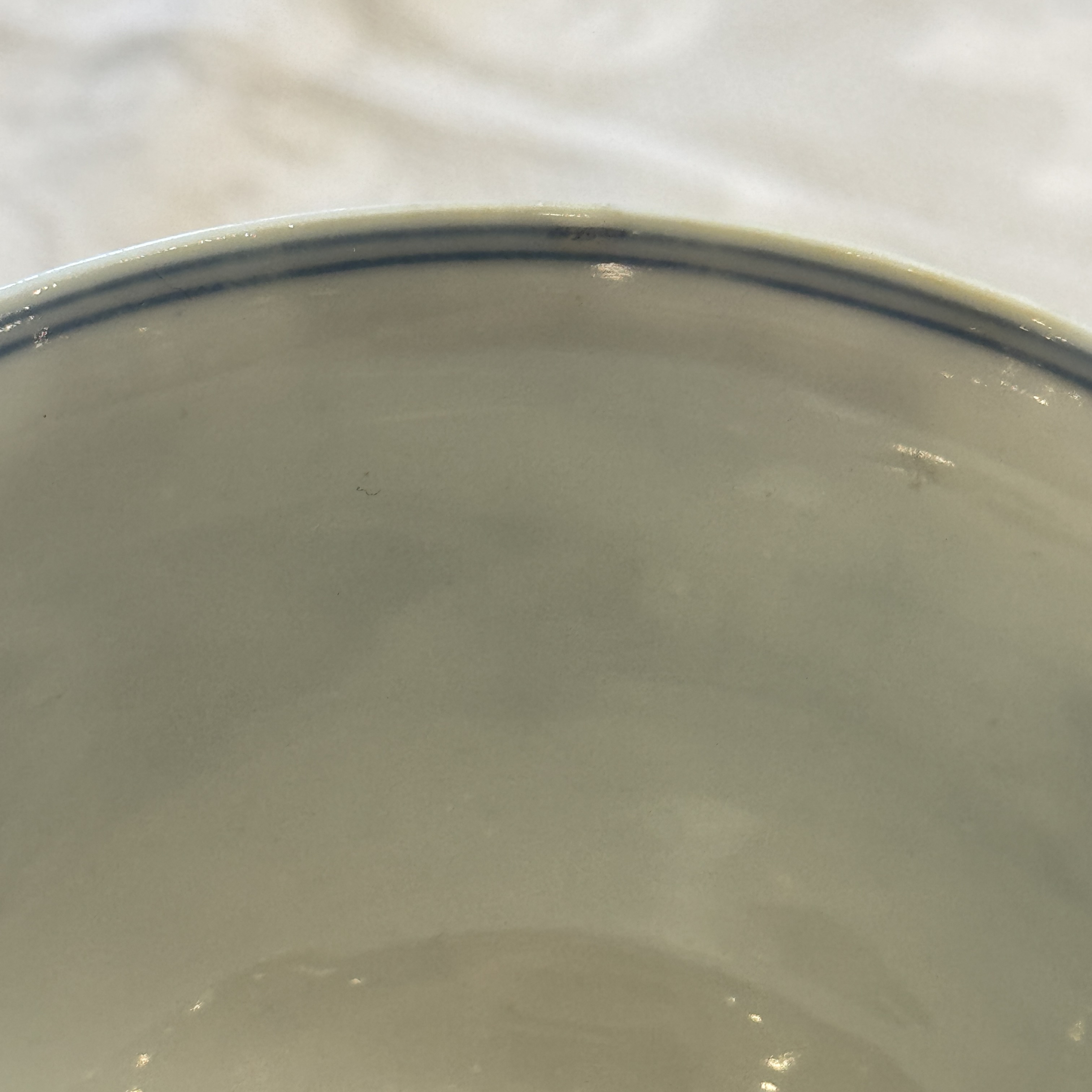 A rare Chinese blue and white 'Zhu Lin Qi Xian 竹林七賢' stem cup — 照片 20