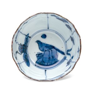 A rare Chinese blue and white stem cup — photo 8