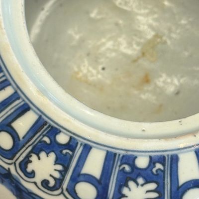 A rare Chinese blue and white weiqi jar — 照片 13