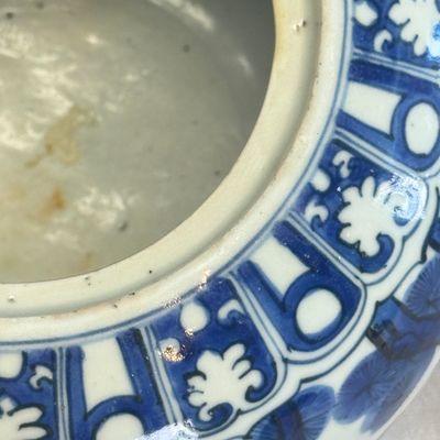 A rare Chinese blue and white weiqi jar — 照片 16