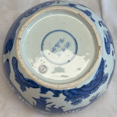 A rare Chinese blue and white weiqi jar — 照片 17