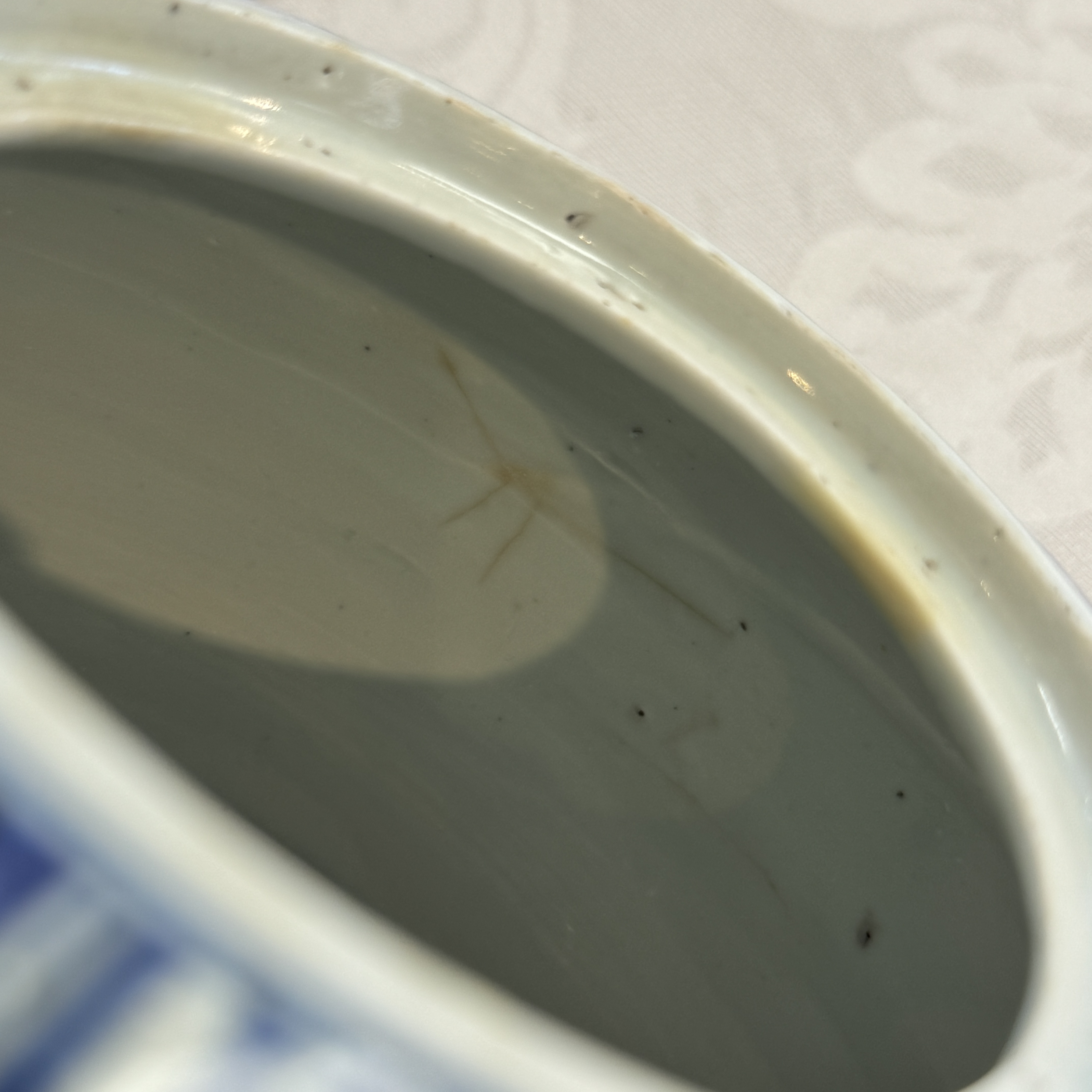 A rare Chinese blue and white weiqi jar — 照片 32