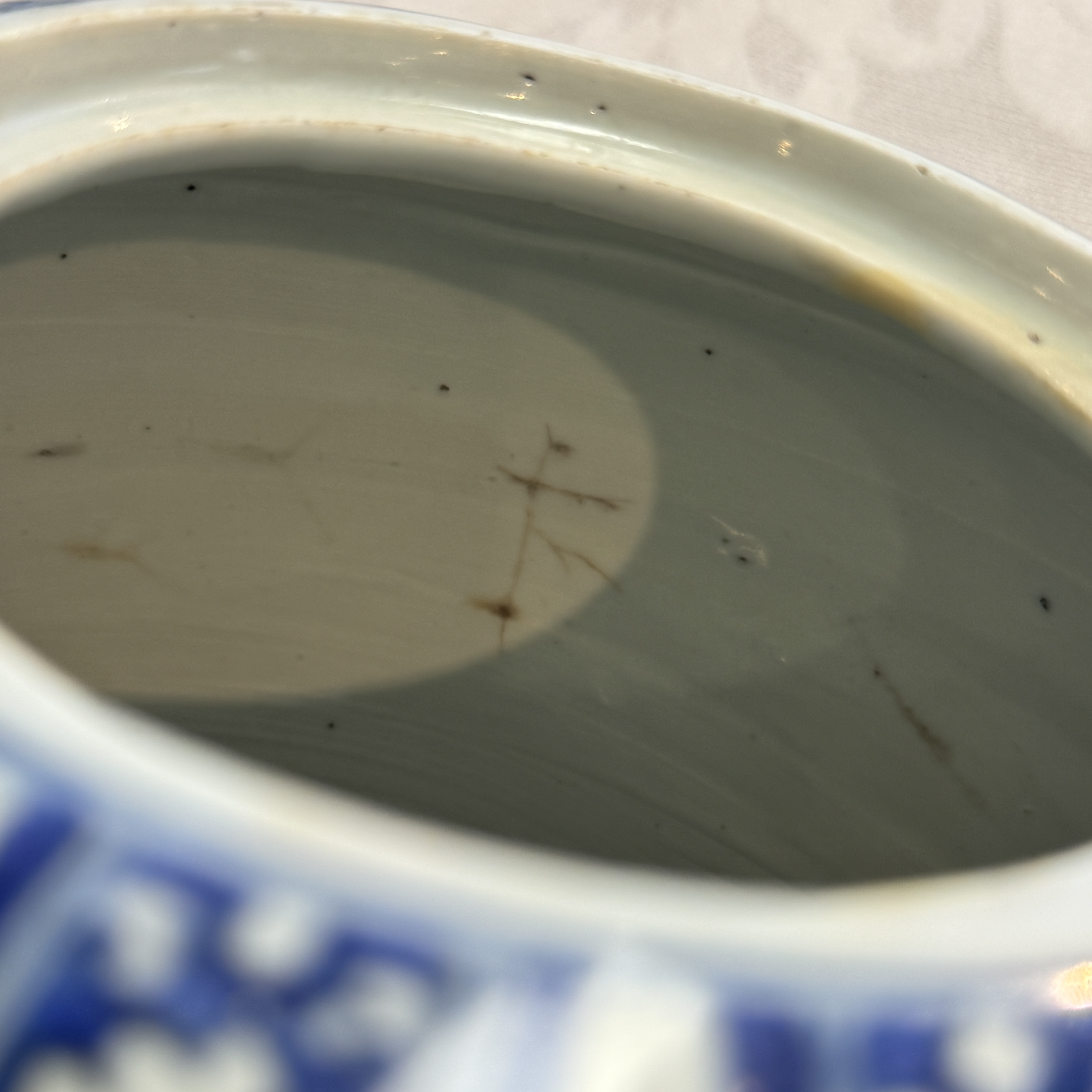 A rare Chinese blue and white weiqi jar — 照片 34