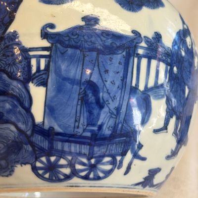 A rare Chinese blue and white weiqi jar — 照片 6