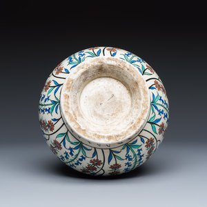 An elegant large Samson Iznik-style bottle vase — photo 6