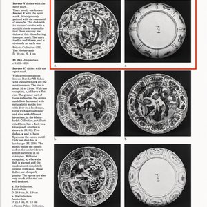 An extremely rare Chinese blue and white 'Eagle' plate — 照片 4