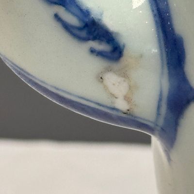 An unusual Chinese blue and white 'Deer' ewer — foto 11