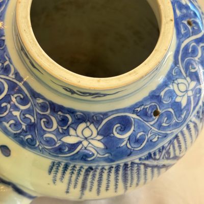 An unusual Chinese blue and white 'Deer' ewer — foto 20