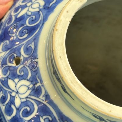 An unusual Chinese blue and white 'Deer' ewer — foto 21