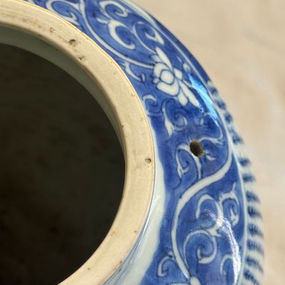 An unusual Chinese blue and white 'Deer' ewer — foto 23