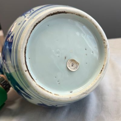 An unusual Chinese blue and white 'Deer' ewer — foto 26