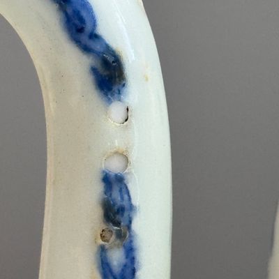 An unusual Chinese blue and white 'Deer' ewer — foto 9