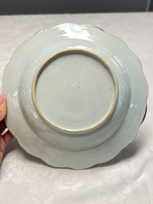Four Chinese famille rose 'Riverscape' plates — 照片 29
