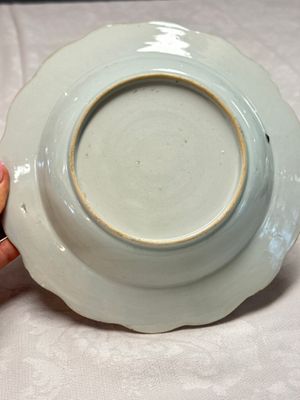 Four Chinese famille rose 'Riverscape' plates — 照片 41