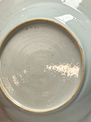 Four Chinese famille rose 'Riverscape' plates — 照片 43