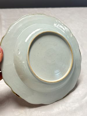 Four Chinese famille rose 'Riverscape' plates — 照片 10