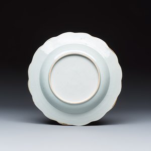 Four Chinese famille rose 'Riverscape' plates — 照片 3