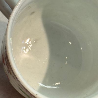 Three fine Chinese famille rose export porcelain cups — photo 24