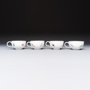A 26-piece Meissen tea and chocolate service with floral design — photo 16
