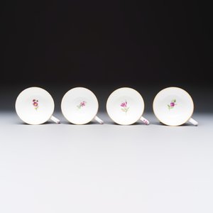 A 26-piece Meissen tea and chocolate service with floral design — photo 18