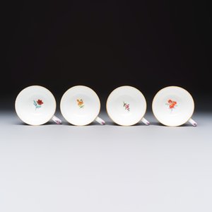 A 26-piece Meissen tea and chocolate service with floral design — photo 6