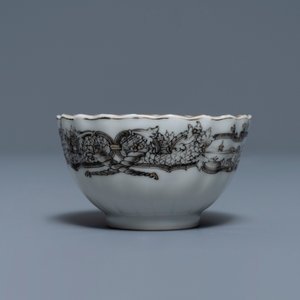 A 37-piece Chinese grisaille 'Jupiter' tea service, Qianlong — 照片 18