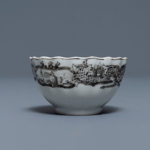 A 37-piece Chinese grisaille 'Jupiter' tea service, Qianlong — 照片 19