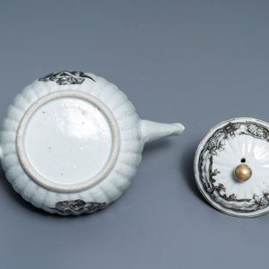 A 37-piece Chinese grisaille 'Jupiter' tea service, Qianlong — 照片 35