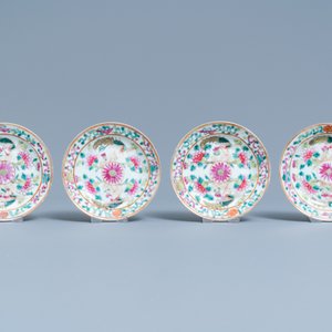A 56-piece Chinese famille rose service for the Straits or Peranakan market, 19th C. — photo 14