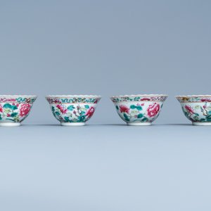 A 56-piece Chinese famille rose service for the Straits or Peranakan market, 19th C. — photo 23