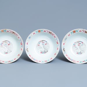 A 56-piece Chinese famille rose service for the Straits or Peranakan market, 19th C. — photo 28