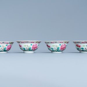 A 56-piece Chinese famille rose service for the Straits or Peranakan market, 19th C. — photo 43