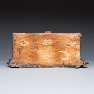A baroque carved wooden wall console — photo 6