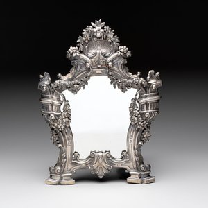 A baroque Frankfurt silver dressing mirror, Germany, 18th C. — photo 1