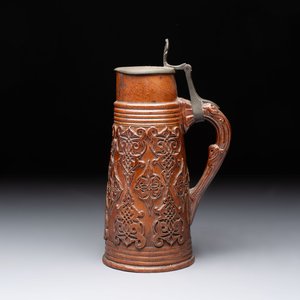 A Beauvais stoneware tankard, France, 19th C. — photo 1