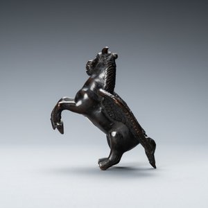A black-patinated bronze model of Pegasus, Italy, 16th C. — 照片 4