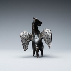 A black-patinated bronze model of Pegasus, Italy, 16th C. — 照片 5