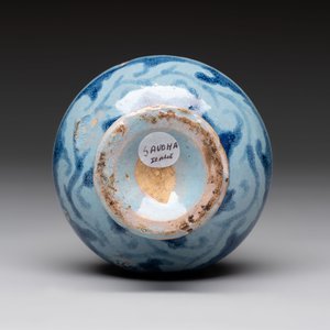 A blue and white albarello, a jug and a small jar, Italy, 17/18th C. — foto 8