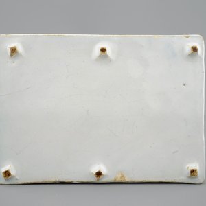 A blue and white Brussels faience ink stand, 18th C. — 照片 7