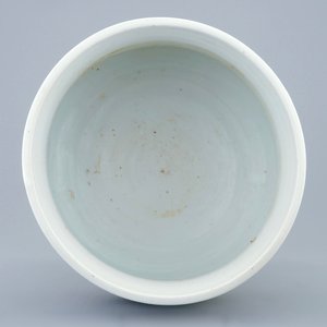 A blue and white Chinese censer with fighting dragons, Kangxi — 照片 2