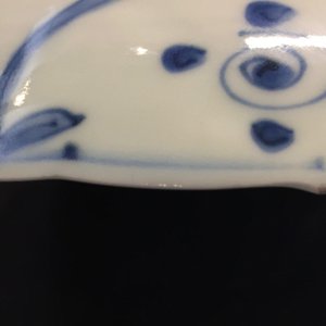A blue and white Chinese kraak porcelain plate with horses, Ming, Wanli — photo 5