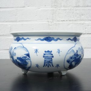 A blue and white Chinese porcelain censer, Kangxi, ca. 1700 — photo 9