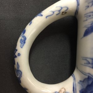 A blue and white Chinese tankard, Transitional period, 1620-1683 — photo 9