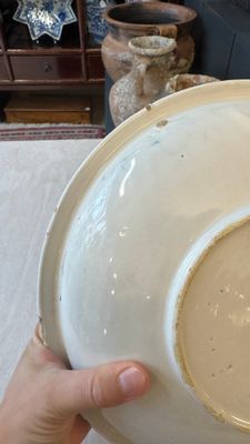 A blue and white Dutch Delft 'Marcus Valerius Corvus' dish, after an engraving by Hendrick Goltzius — photo 8