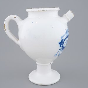 A blue and white Dutch Delft wet drug jar "Absinthe", 18th C. — photo 3