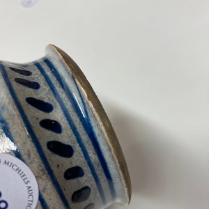 A blue and white maiolica albarello, Northern Netherlands, early 17th C. — 照片 12