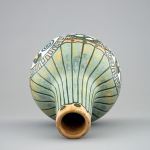 A Boch Keramis vase with a cockerel, 1st half 20th C. — 照片 6