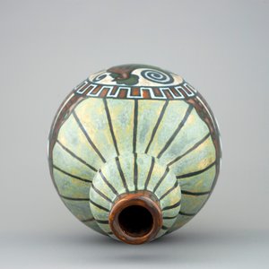 A Boch Keramis vase with a cockerel, 1st half 20th C. — 照片 6